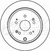 Key Parts KBD4610 - Гальмівний диск autozip.com.ua