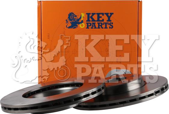 Key Parts KBD4689 - Гальмівний диск autozip.com.ua