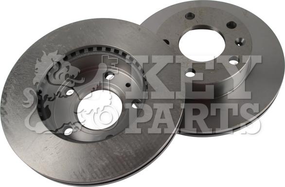 Key Parts KBD4687 - Гальмівний диск autozip.com.ua