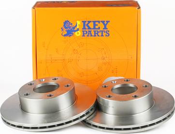 Key Parts KBD4687 - Гальмівний диск autozip.com.ua