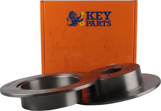 Key Parts KBD4670 - Гальмівний диск autozip.com.ua