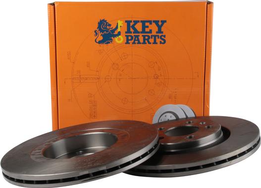 Key Parts KBD4069 - Гальмівний диск autozip.com.ua