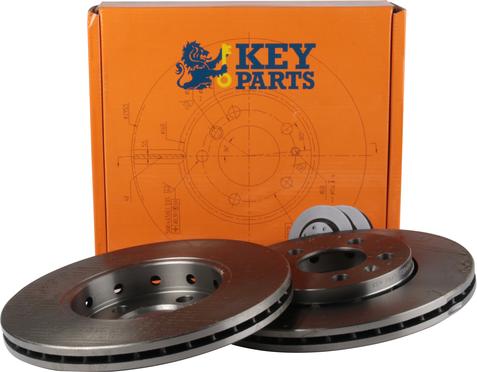 Key Parts KBD4064 - Гальмівний диск autozip.com.ua