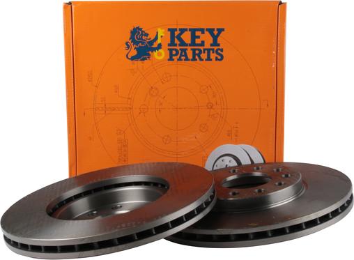 Key Parts KBD4074 - Гальмівний диск autozip.com.ua