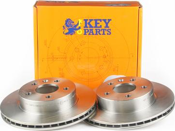 Key Parts KBD4072 - Гальмівний диск autozip.com.ua