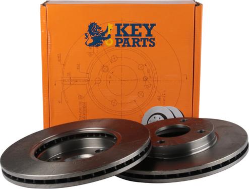 Key Parts KBD4120 - Гальмівний диск autozip.com.ua