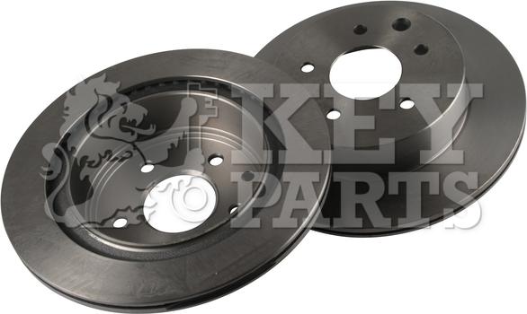 Key Parts KBD4368 - Гальмівний диск autozip.com.ua