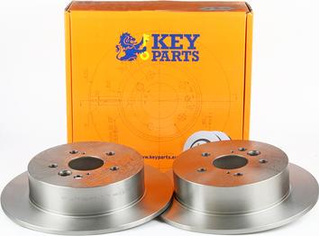 Key Parts KBD4363 - Гальмівний диск autozip.com.ua