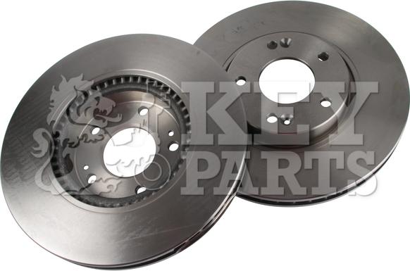 Key Parts KBD4702 - Гальмівний диск autozip.com.ua