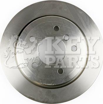 Key Parts KBD5144 - Гальмівний диск autozip.com.ua