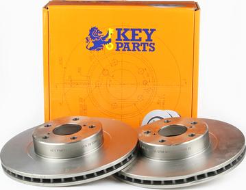 Key Parts KBD5103 - Гальмівний диск autozip.com.ua