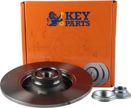 Key Parts KBD5808S - Гальмівний диск autozip.com.ua