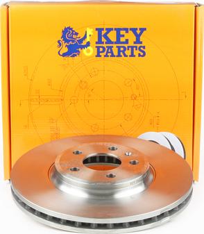 Key Parts KBD5819S - Гальмівний диск autozip.com.ua