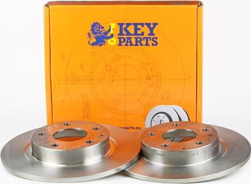 Key Parts KBD5332 - Гальмівний диск autozip.com.ua