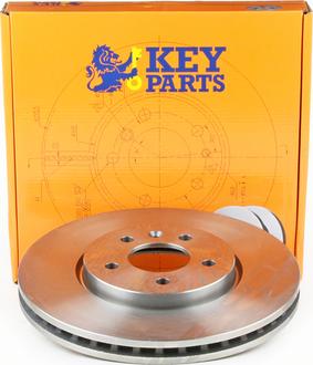 Key Parts KBD6013S - Гальмівний диск autozip.com.ua