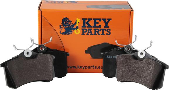 Key Parts KBP1512 - Гальмівні колодки, дискові гальма autozip.com.ua