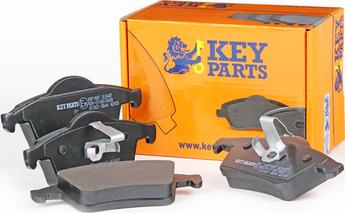 Key Parts KBP1697 - Гальмівні колодки, дискові гальма autozip.com.ua