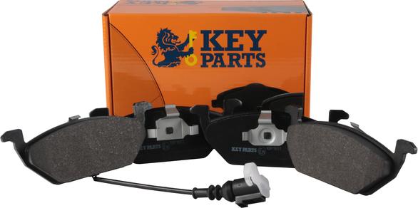 Key Parts KBP1617 - Гальмівні колодки, дискові гальма autozip.com.ua