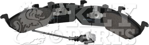 Key Parts KBP1617 - Гальмівні колодки, дискові гальма autozip.com.ua
