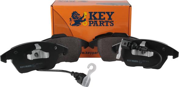 Key Parts KBP1876 - Гальмівні колодки, дискові гальма autozip.com.ua