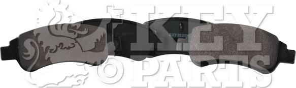 Key Parts KBP1703 - Гальмівні колодки, дискові гальма autozip.com.ua