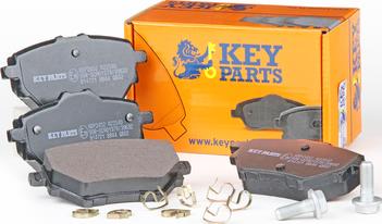 Key Parts KBP2452 - Гальмівні колодки, дискові гальма autozip.com.ua