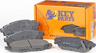 Key Parts KBP2004 - Гальмівні колодки, дискові гальма autozip.com.ua