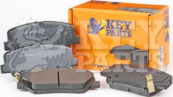 Key Parts KBP2340 - Гальмівні колодки, дискові гальма autozip.com.ua