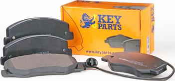Key Parts KBP2268 - Гальмівні колодки, дискові гальма autozip.com.ua