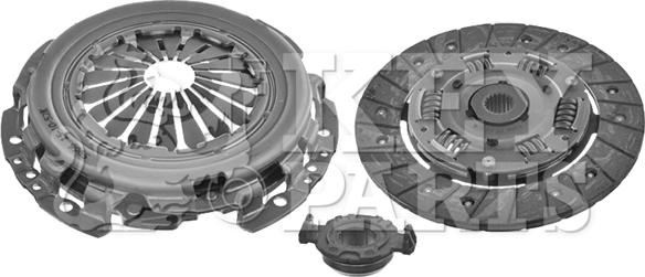 Key Parts KC6217 - Комплект зчеплення autozip.com.ua