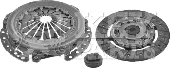 Key Parts KC2087 - Комплект зчеплення autozip.com.ua