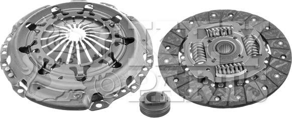 Key Parts KC2074 - Комплект зчеплення autozip.com.ua