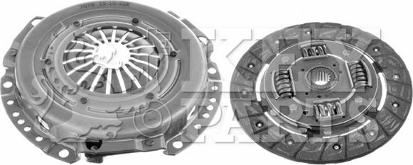 Key Parts KC2107 - Комплект зчеплення autozip.com.ua