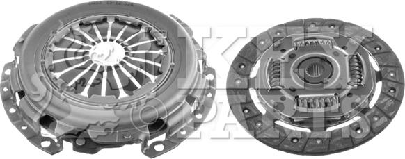 Key Parts KC2128 - Комплект зчеплення autozip.com.ua