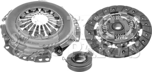 Key Parts KC2327 - Комплект зчеплення autozip.com.ua