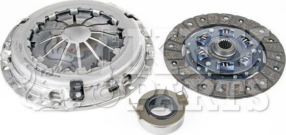 Key Parts KC2327 - Комплект зчеплення autozip.com.ua