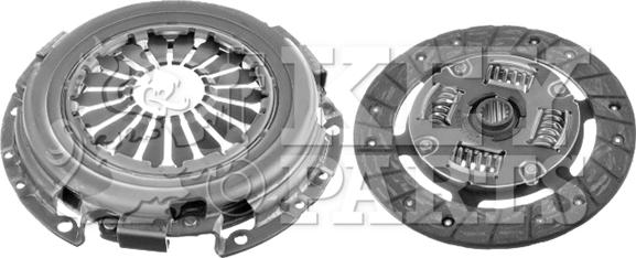 Key Parts KC7424 - Комплект зчеплення autozip.com.ua