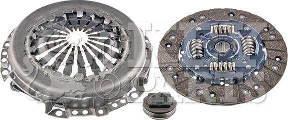 Key Parts KC7843 - Комплект зчеплення autozip.com.ua