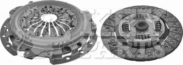 Key Parts KC7807 - Комплект зчеплення autozip.com.ua