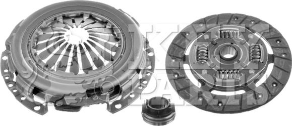 Key Parts KC7837 - Комплект зчеплення autozip.com.ua