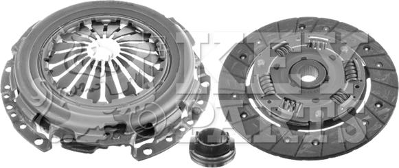 Key Parts KC7822 - Комплект зчеплення autozip.com.ua