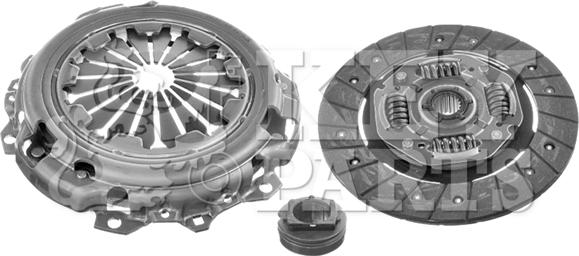 Key Parts KC7791 - Комплект зчеплення autozip.com.ua