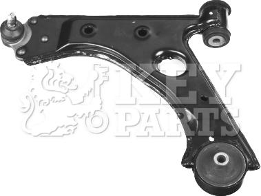 Key Parts KCA6557 - Важіль незалежної підвіски колеса autozip.com.ua