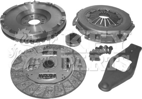 Key Parts KCF1001 - Комплект для переобладнання, зчеплення autozip.com.ua