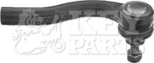 Key Parts KTR5053 - Наконечник рульової тяги, кульовий шарнір autozip.com.ua