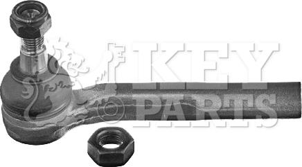 Key Parts KTR5131 - Наконечник рульової тяги, кульовий шарнір autozip.com.ua