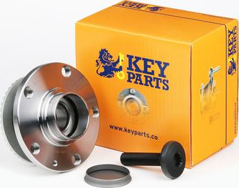 Key Parts KWB906 - Комплект підшипника маточини колеса autozip.com.ua