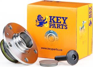 Key Parts KWB980 - Комплект підшипника маточини колеса autozip.com.ua