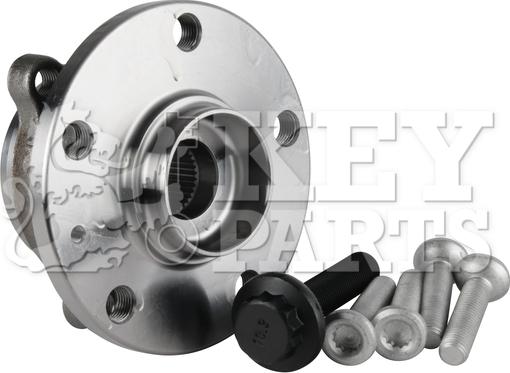 Key Parts KWB978 - Комплект підшипника маточини колеса autozip.com.ua