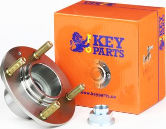 Key Parts KWB537 - Комплект підшипника маточини колеса autozip.com.ua